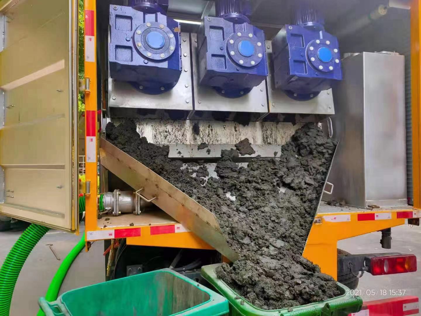 辽源化粪池清掏城市维护站-泥浆净化干湿分离处理